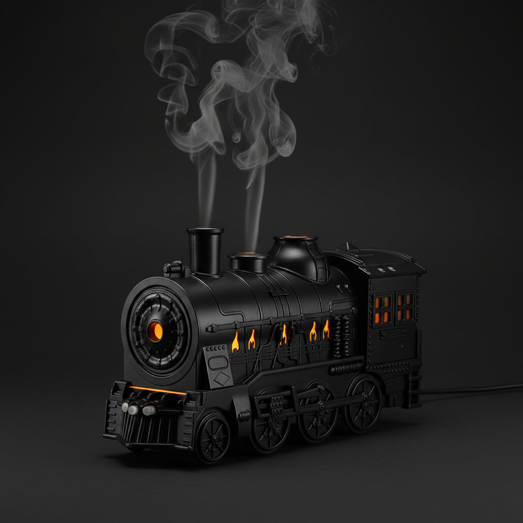 Train Humidifier – Cute Mini Desktop Steam Humidifier | Vybify.pk