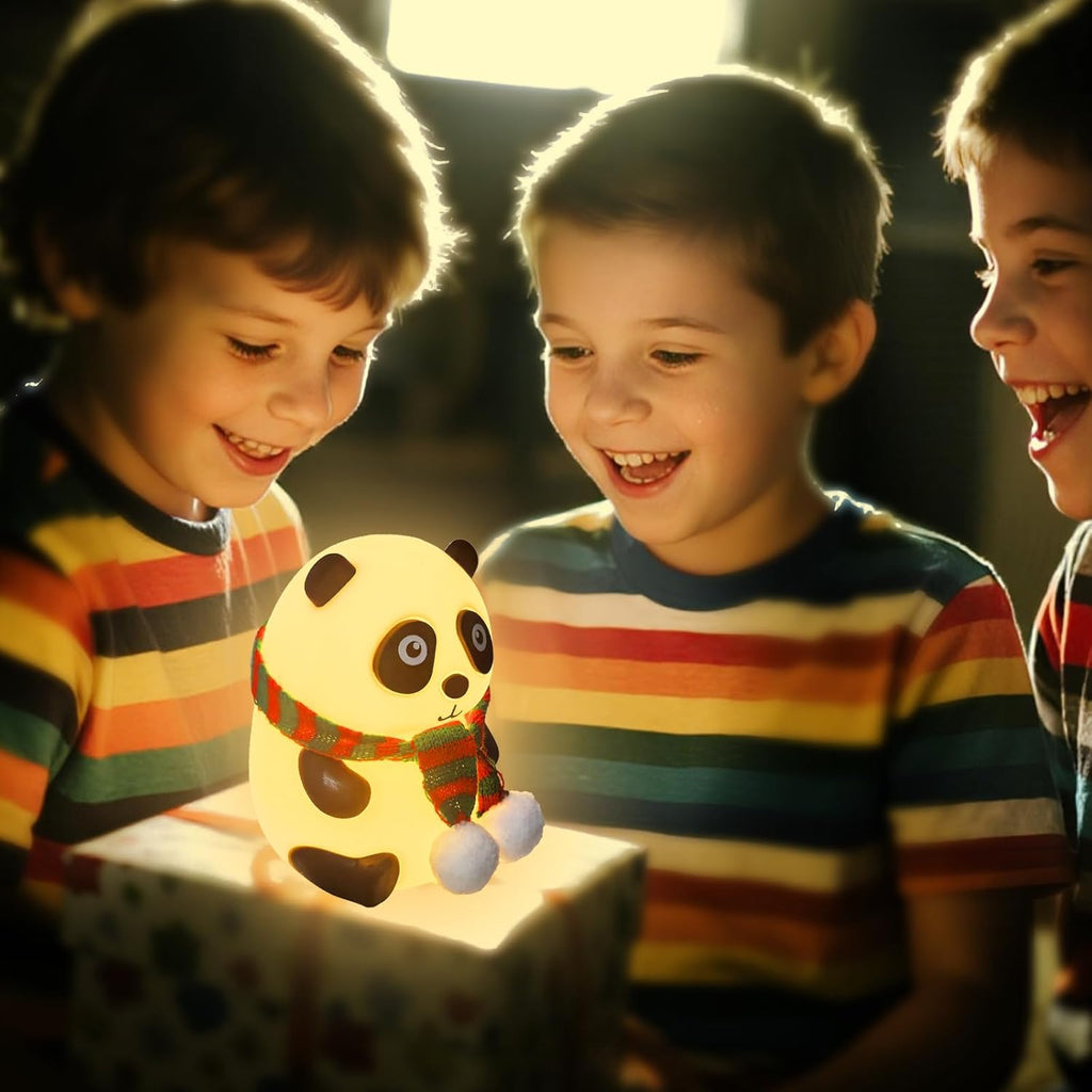 Adorable Panda Night Lamp | Soft LED Glow Bedside Light for Kids & Home Decor – vybify.pk